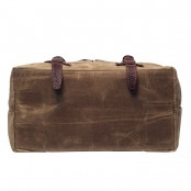(24) P01 WAX VINTAGE™  plecak płótno woskowane + skóra naturalna. A4 - khaki